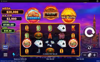 Ultimate Fire Link Triple Nova Desert Nights – Winning spin