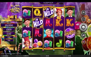 Willy Wonka Dream Factory – Winning spin