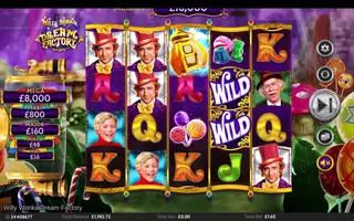 Willy Wonka Dream Factory – Feature in play