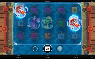Wild Koi – Feature in play
