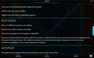 Wild Koi – Game rules