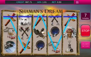 Shaman’s Dream – Winning spin