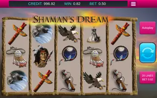 Shaman’s Dream – Winning spin