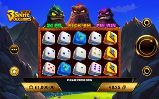 3 Spirit Volcanoes Dice – Base game