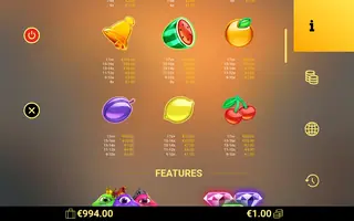 Royal Invaders – Paytable