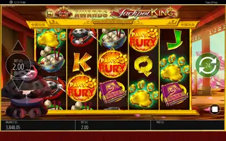 Paws Of Fury – Feature in play