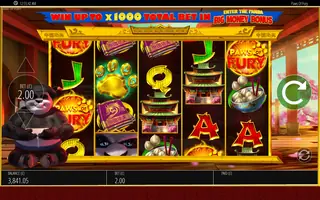 Paws Of Fury – Feature in play