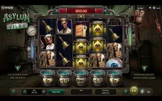 Asylum Files – Feature in play