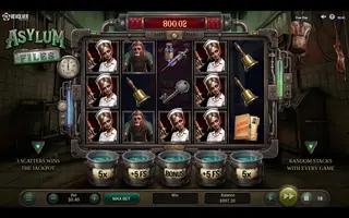 Asylum Files – Feature in play