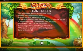 Slots OGold – Game rules
