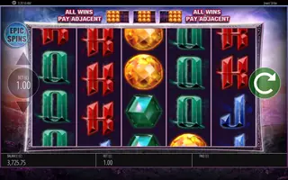 Jewel Strike – Feature in play