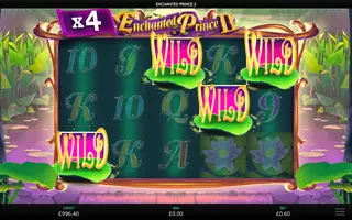 Enchanted Prince 2 – Feature in play