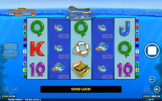 Fishin’ Frenzy The Big Catch 2 – Base game