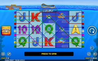 Fishin’ Frenzy The Big Catch 2 – Winning spin