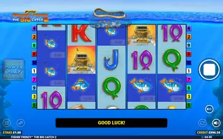 Fishin’ Frenzy The Big Catch 2 – Feature in play