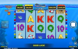 Fishin’ Frenzy The Big Catch 3 – Base game