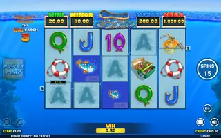 Fishin’ Frenzy The Big Catch 3 – Winning spin