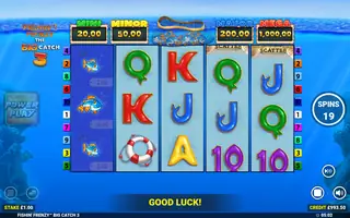 Fishin’ Frenzy The Big Catch 3 – Free spins