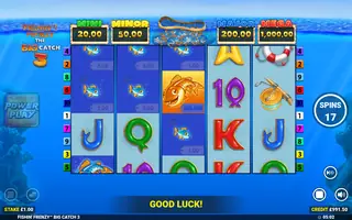 Fishin’ Frenzy The Big Catch 3 – Free spins