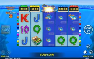 Fishin’ Frenzy The Big Catch 3 – Free spins