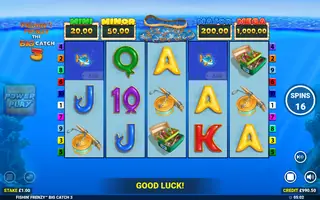 Fishin’ Frenzy The Big Catch 3 – Free spins