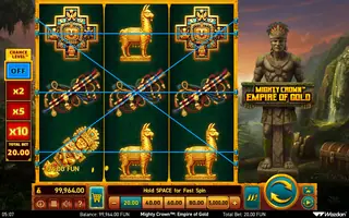 Mighty Crown: Empire of Gold – Winning spin