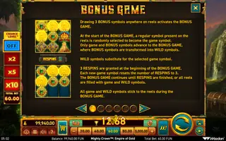 Mighty Crown: Empire of Gold – Game rules