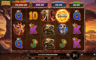 Super Stampede – Winning spin