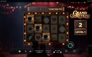 Grand Reveal – Feature in play