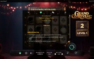 Grand Reveal – Game rules