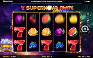 7 Supernova Fruits Diamond Treasures – Base game