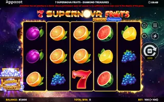 7 Supernova Fruits Diamond Treasures – Base game