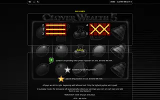 Clover Wealth 5 – Game rules