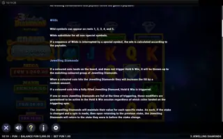 3 Jewelling Diamonds – Game rules