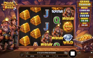 Gold Nugget Rush 2 – Feature in play