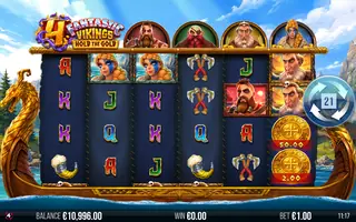 4 Fantastic Vikings Hold the Gold – Feature in play