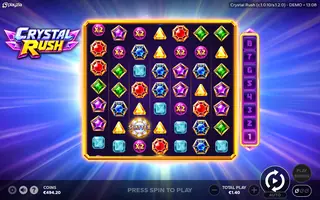 Crystal Rush – Feature in play