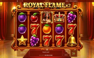 Royal Flame x2 – Feature in play