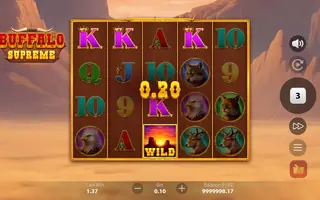 Buffalo Supreme – Winning spin