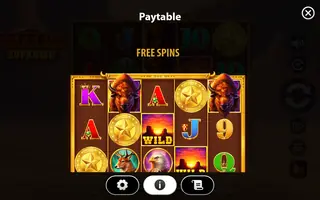 Buffalo Supreme – Paytable