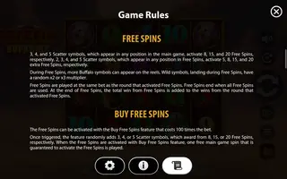 Buffalo Supreme – Game rules