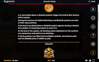 Bullet 8 Train – Game rules