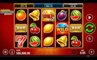 Golden Diamonds 10 Extreme – Feature in play
