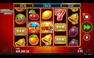 Golden Diamonds 10 Extreme – Feature in play