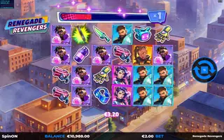 Renegade Revengers – Winning spin