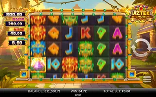 Aztec GigaBlox – Winning spin