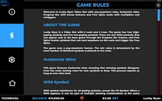Lucky Ryan GigaBlox – Game rules