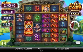 Castle Cash Megaways – Base game