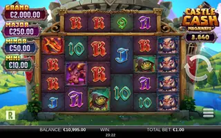 Castle Cash Megaways – Base game