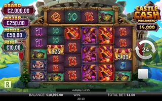 Castle Cash Megaways – Winning spin